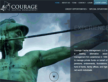 Tablet Screenshot of couragecap.com